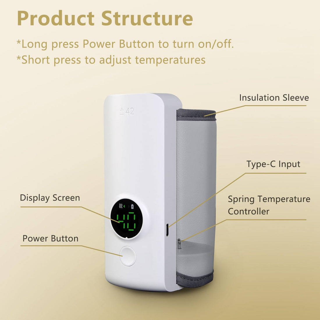 Portable Bottle Warmer for Travel