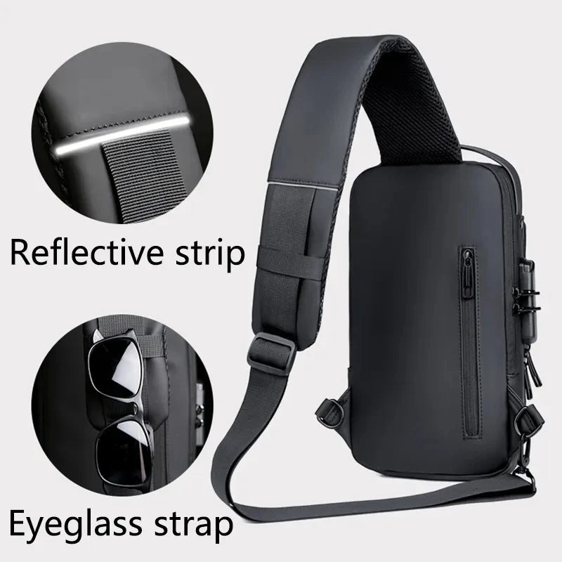 Anti Theft Cross Body Bag